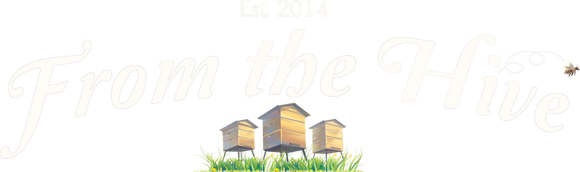 From-the-Hive-Logo-white