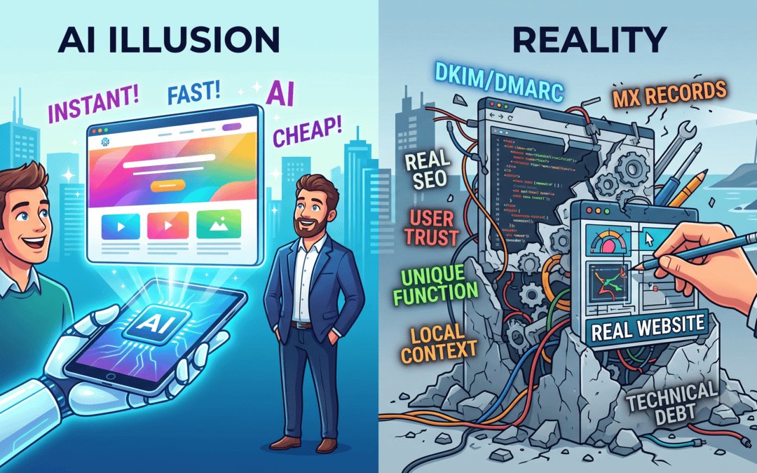 The AI Illusion: Why Your DIY Website Might Be Costing You More Than It Saves